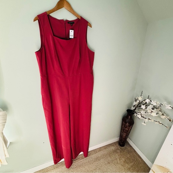 Lane Bryant Lena Square-Neck Jumpsuit NWT Size 18 - Picture 3 of 6